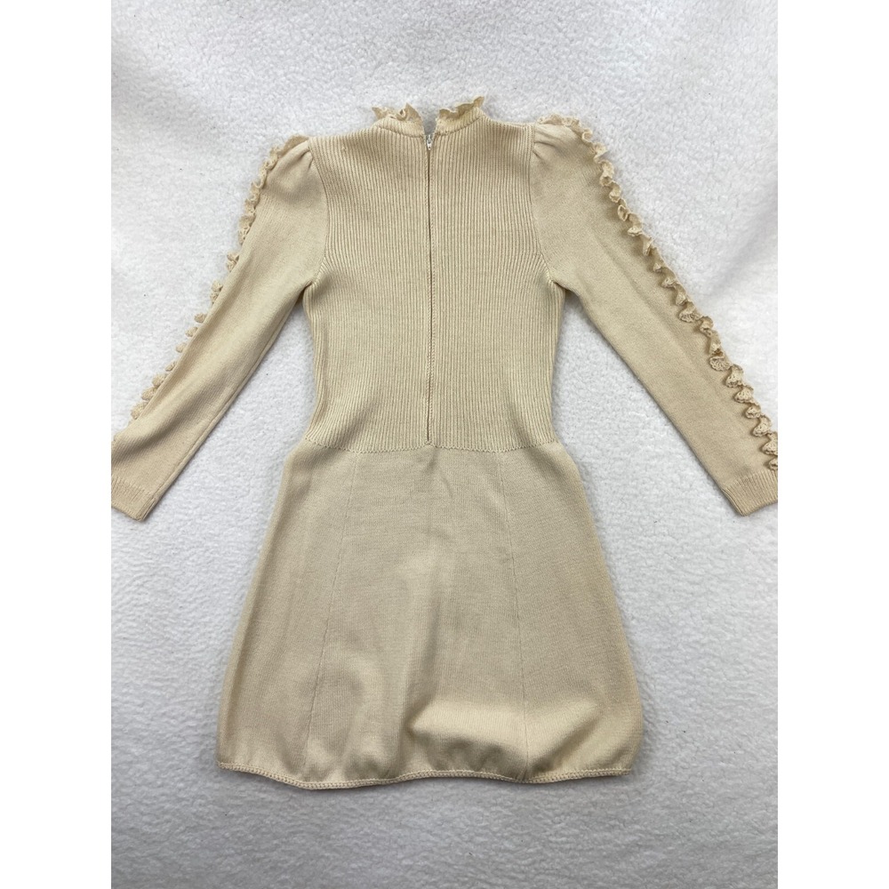 St John Cream Knit Dress - Picture 5 of 9